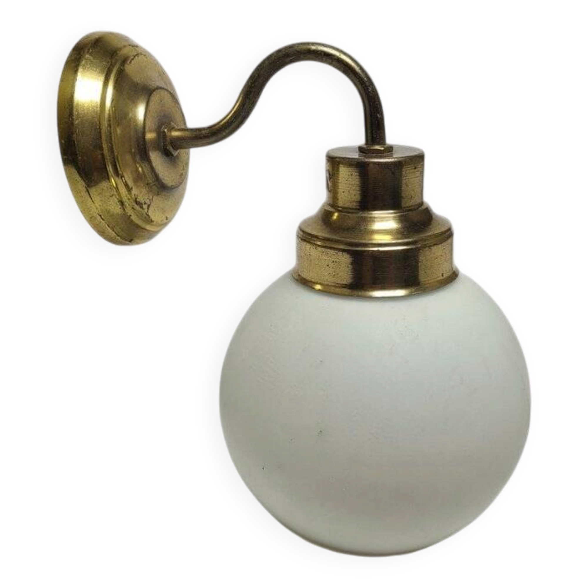 Vintage Art Deco wall lamp, Poland, 1950s