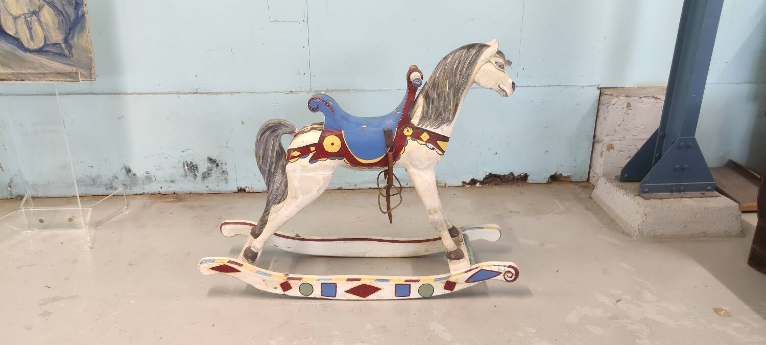 Former carousel horse
