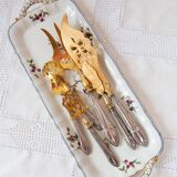 Fish hors d'oeuvres sets, Belle Epoque, circa 1910 (6 pieces)