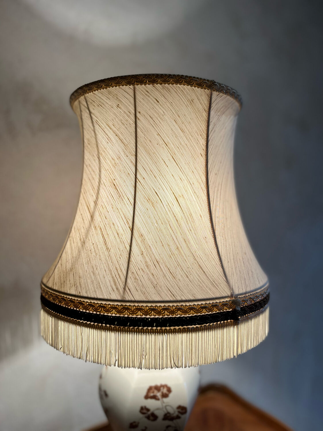 Table lamp in porcelain 1960/70