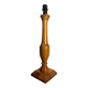Pied de lampe en bois massif