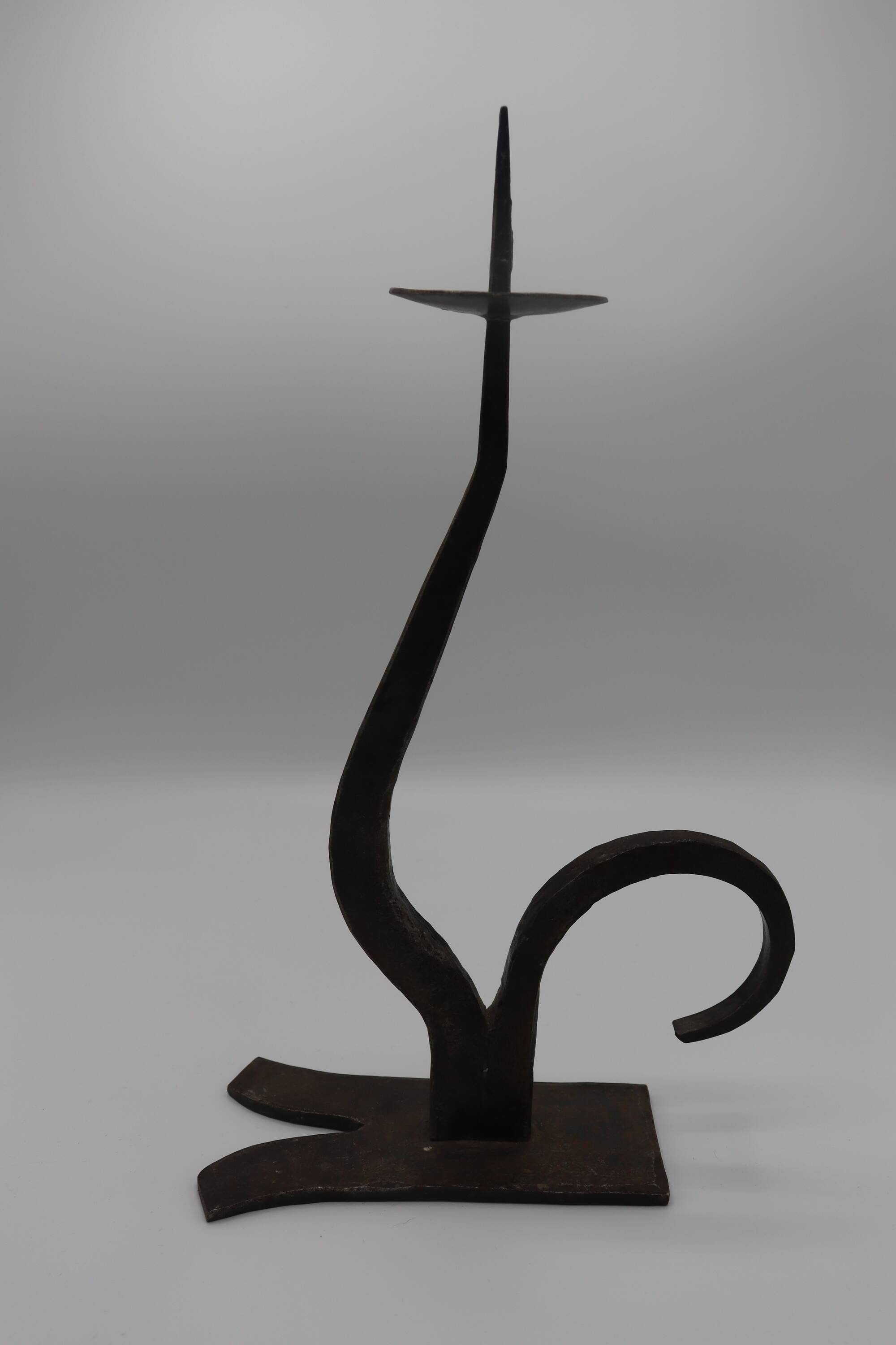 Marolles house wrought iron candlestick
