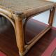 Large vintage serving tray, rattan and wicker - Indonesia - 1950s/1960s
