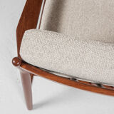 2-seater sofa design Sven Age Eriksen published by Glostrup 1960s.