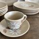 Vintage Autumn tableware from Saint-Amand – 16 pieces