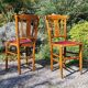 Pair of art deco country chairs from the 20s/30s