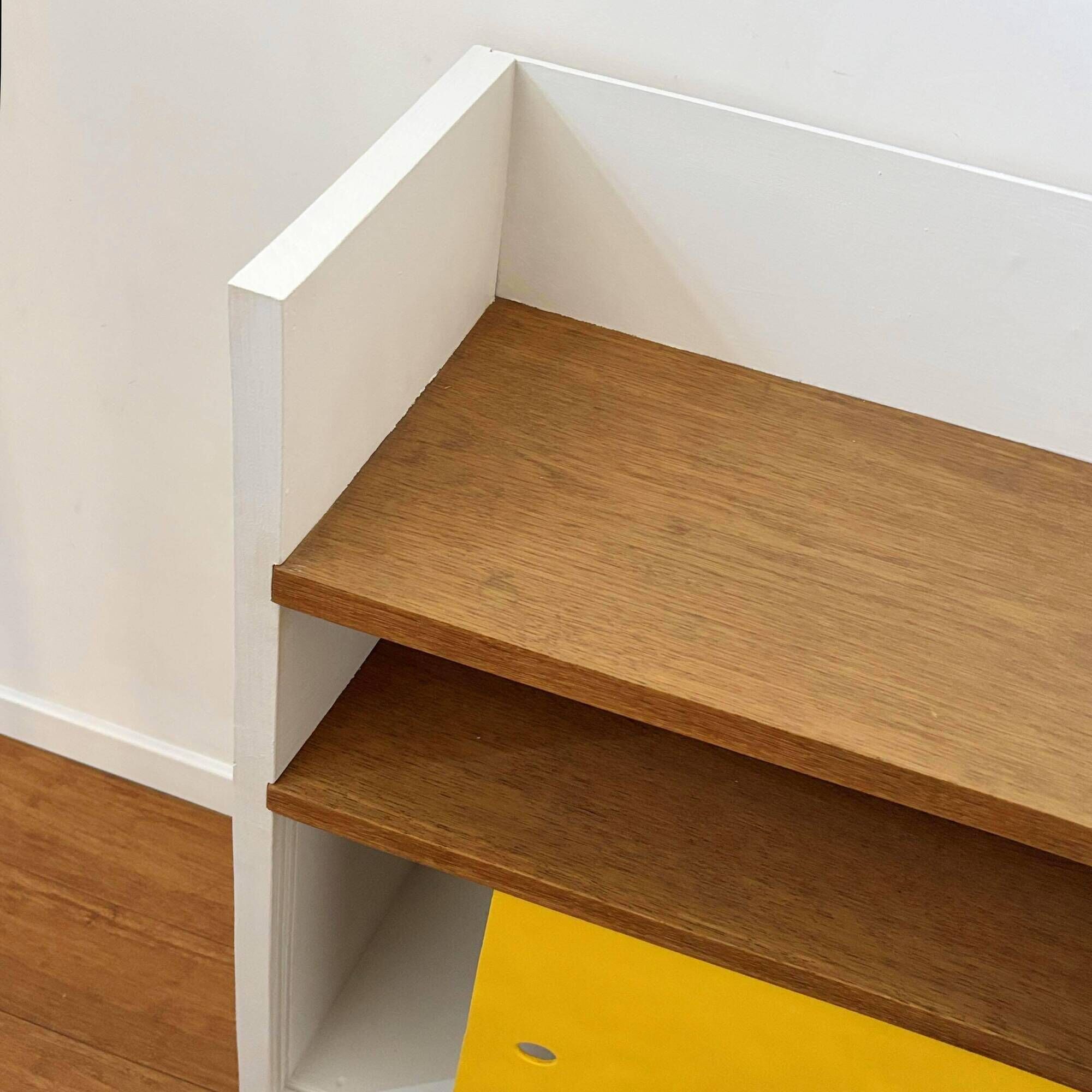 Vintage bookshelf from the 1960s.