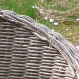 Child chair basket in rattan