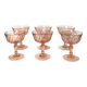 6 Rosaline champagne glasses