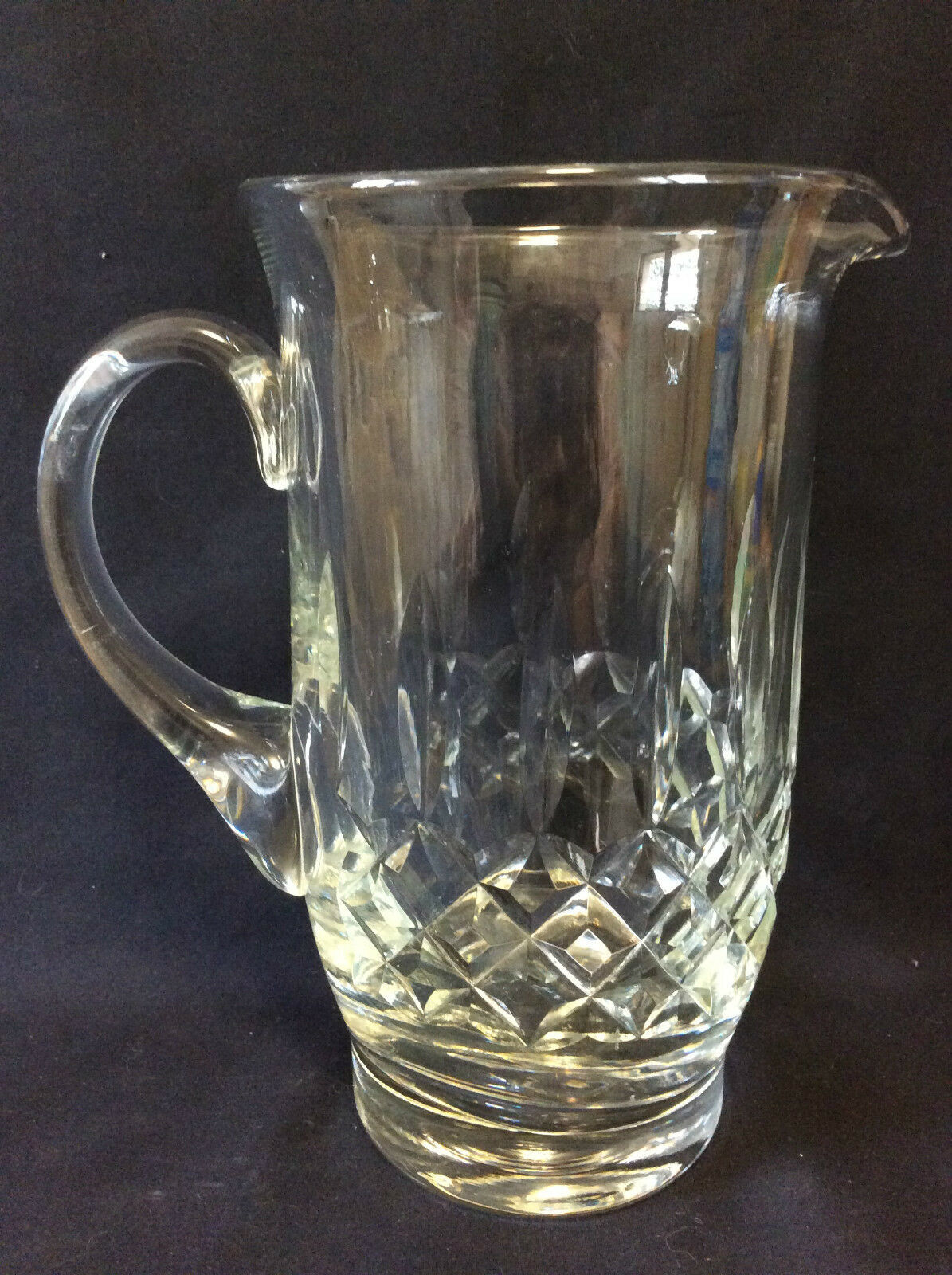 Anonymous cut crystal pitcher
