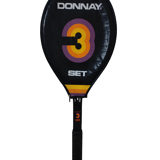 Tennis racket and its vintage cover