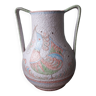 vase in Italian ceramic signed Castel Sardo