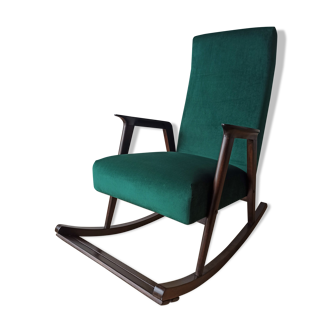 Rocking chair  vintage des années 50