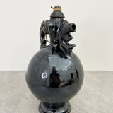 Antique Iridescent Wine Decanter