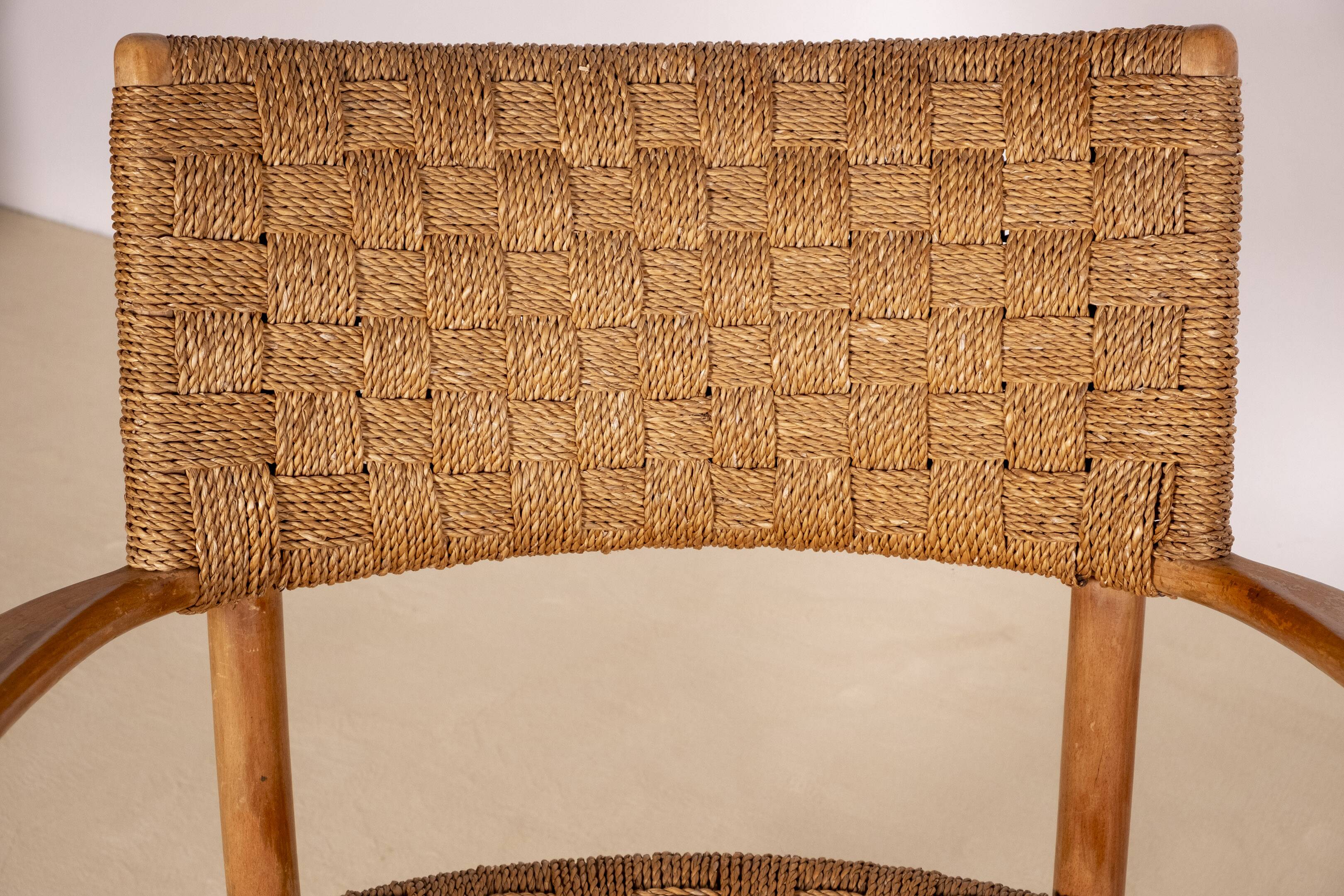 Pair of Karl Schrøder Model 1570 Lounge Chairs, Fritz Hansen, 1930s