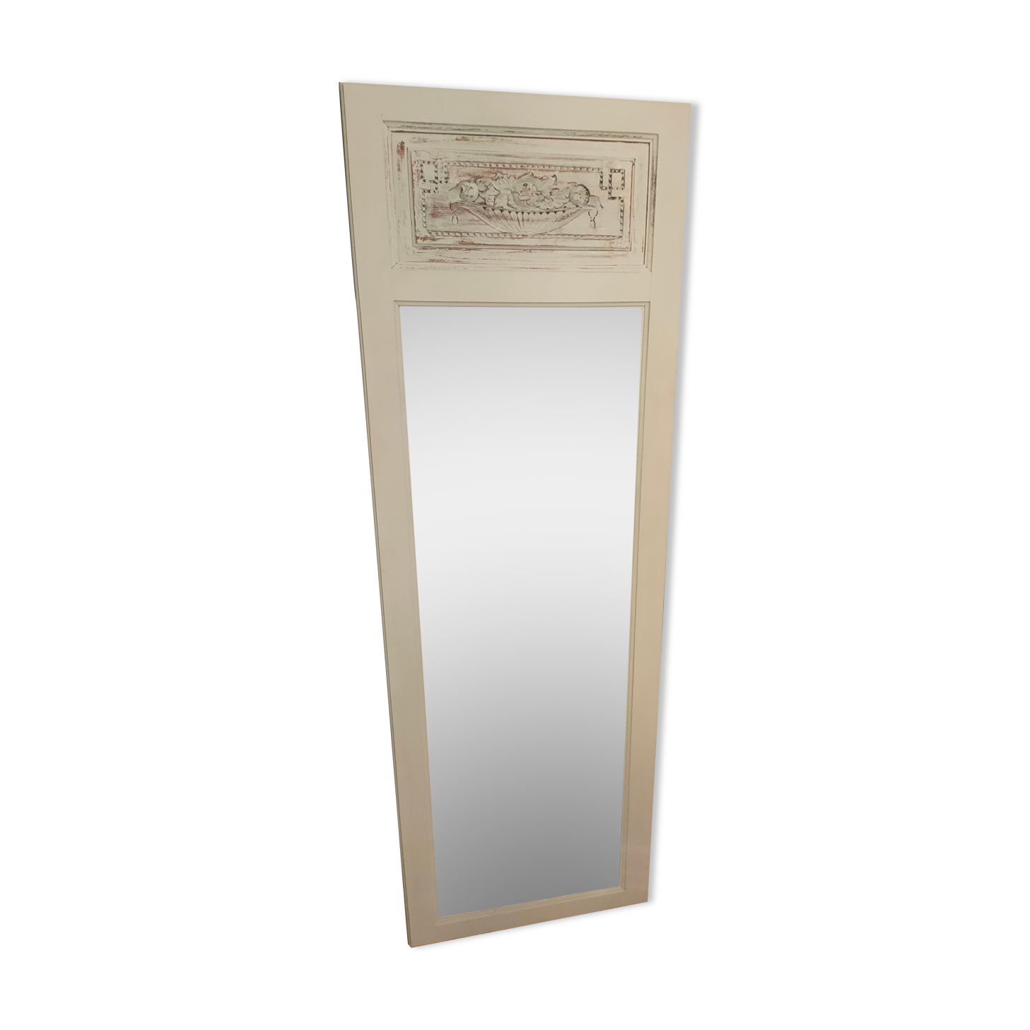 Mirror trumeau of the years 20-30 in painted wood