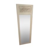 Miroir trumeau des annèes 20-30 en bois peint