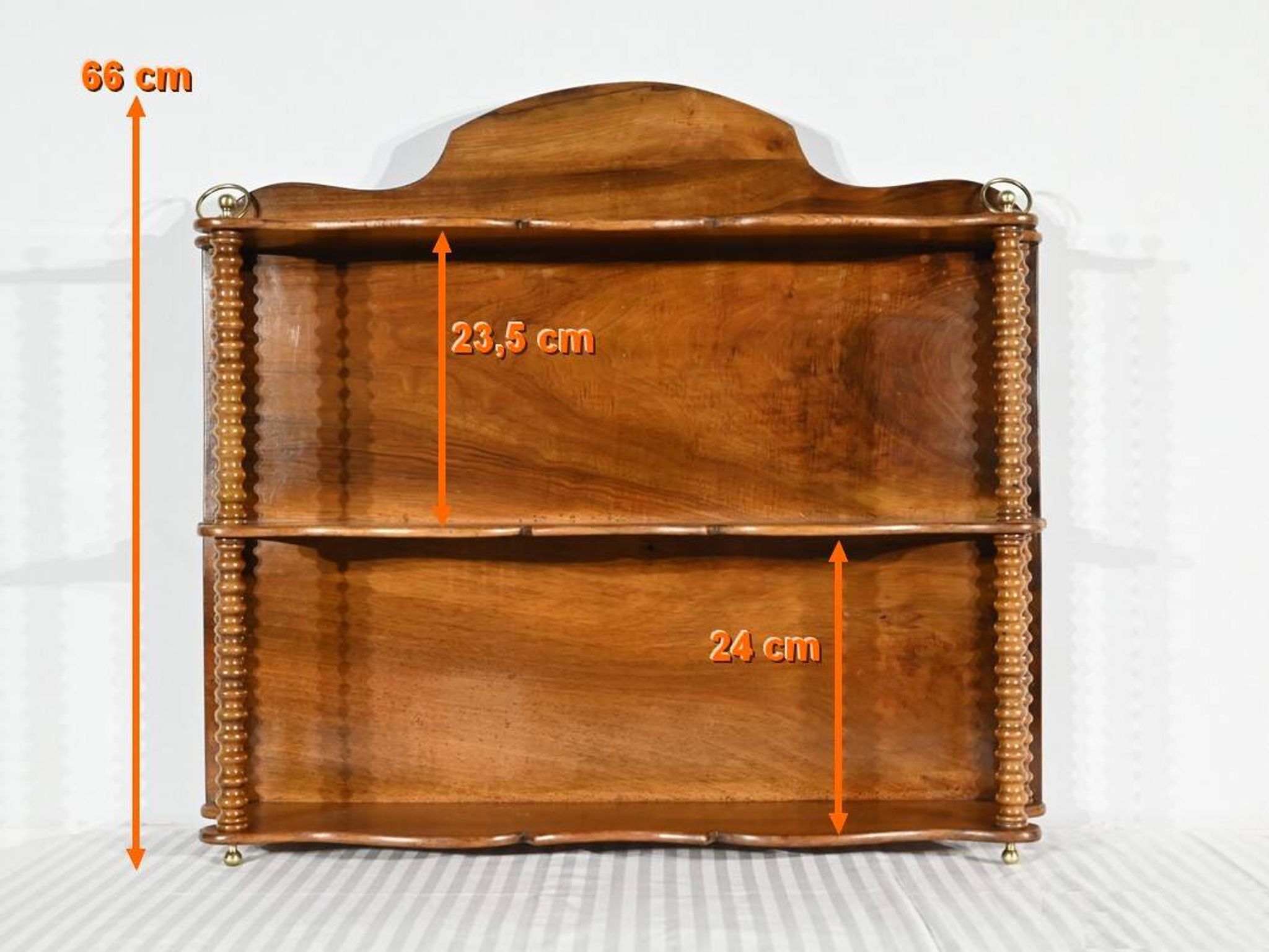 Walnut Shelf, Louis Philippe Period – Mid-19th Century