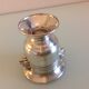 Medicis egg cup in silver metal