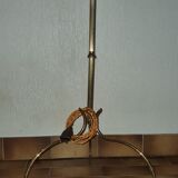 Vintage brass floor lamp