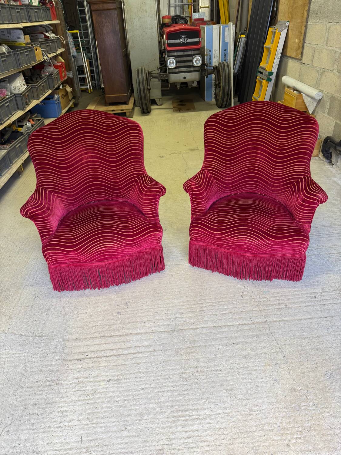 Toad armchairs
