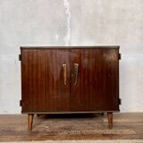 Vintage sideboard with compass feet