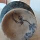 Vase / Old smoked terracotta jug — Handmade ceramics