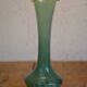 Green soliflore vase