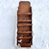 Old wall shelf for postcards or mail