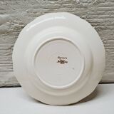 Set of 8 Sarreguemines soup plates