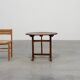 Antique oak Tilt top side table, France ca. 1800