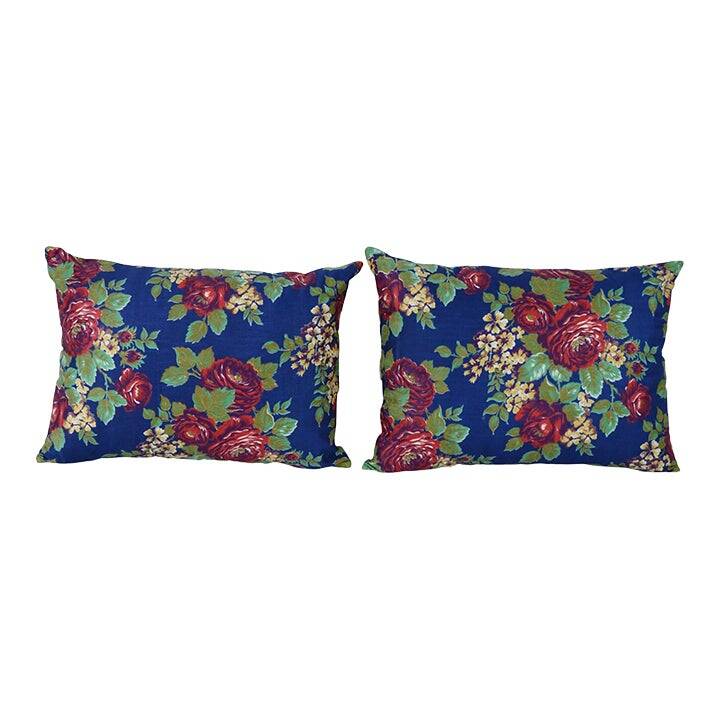Set of 2 vintage Turkish cushion covers 41x56 cm