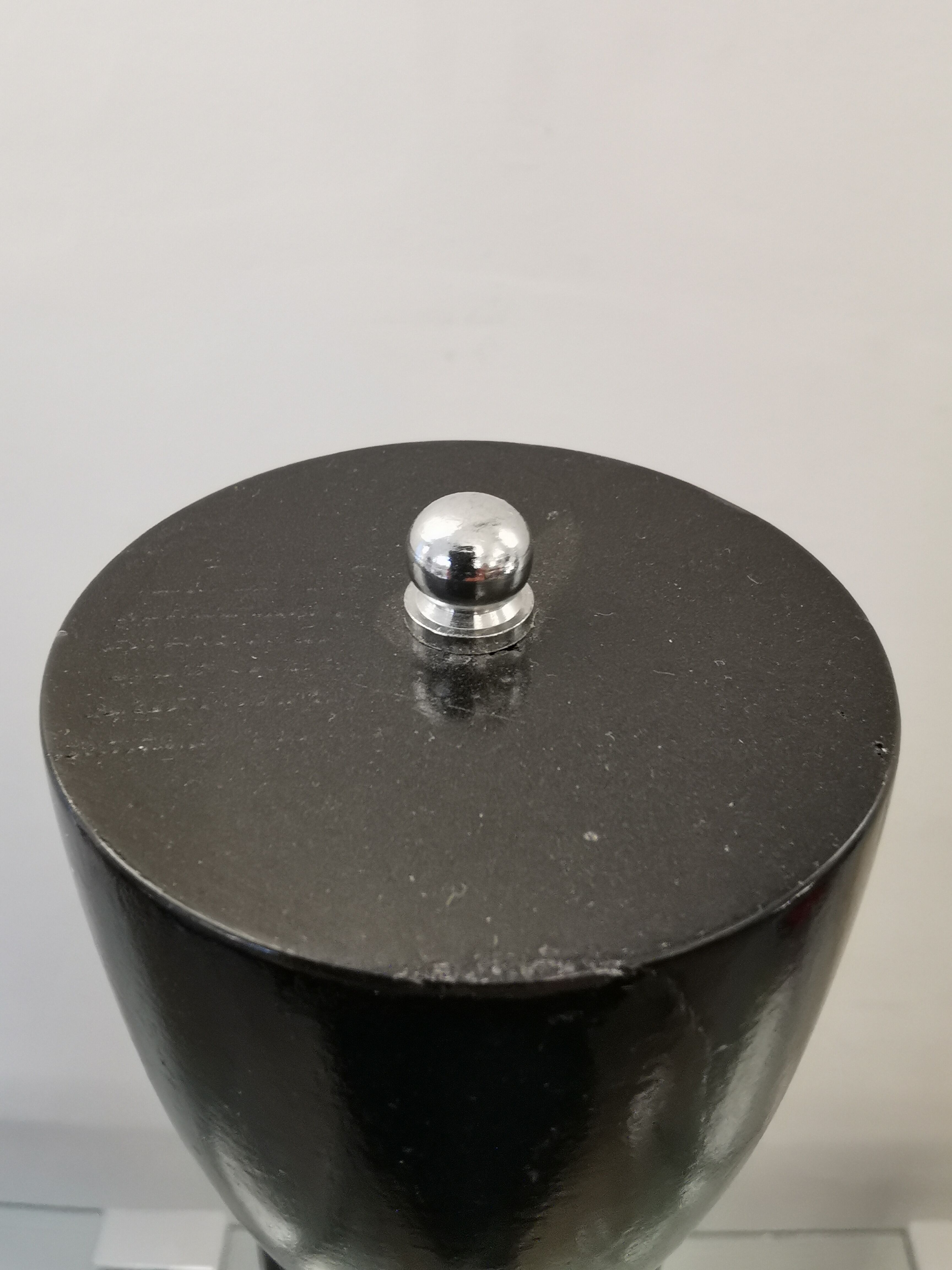 Vintage wooden pepper mill