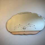 Miroir biseauté art-déco
