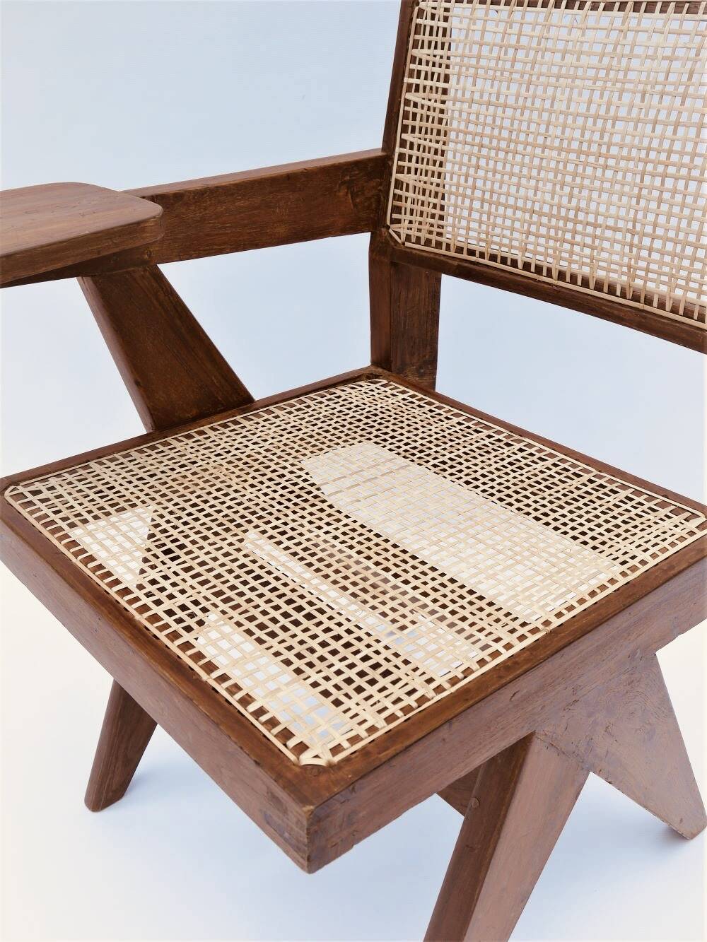 Pierre Jeanneret chaise modèle à  écritoire