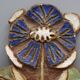 Enameled stoneware wall plaque - the argonauts - vallauris design circa 1950 1960