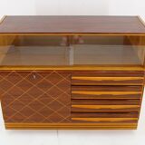 1960s Wooden Cabinet /Chest Of Drawers, Czechoslovakia