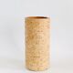 Vintage ceramic vase wood effect