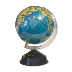 Globe rétro éclairé