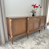 Louis XVI style mahogany sideboard – Satin finish, perfect condition