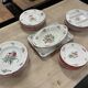 Service 36 pieces in half-porcelain of Luneville