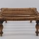 Bamboo imitation footrest