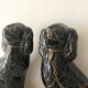 Paire de chiens en céramique dit strafforshire dogs