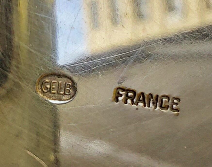 Bottle freshener alexandre gelb orfevre - metal argente