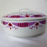 Ironware soup tureen from Moulin des Loups and Hamage, Madeleine model 210785