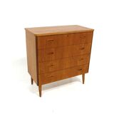 Scandinavian teak chest of drawers, Sweden, 1960