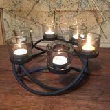 Metal crown photophore