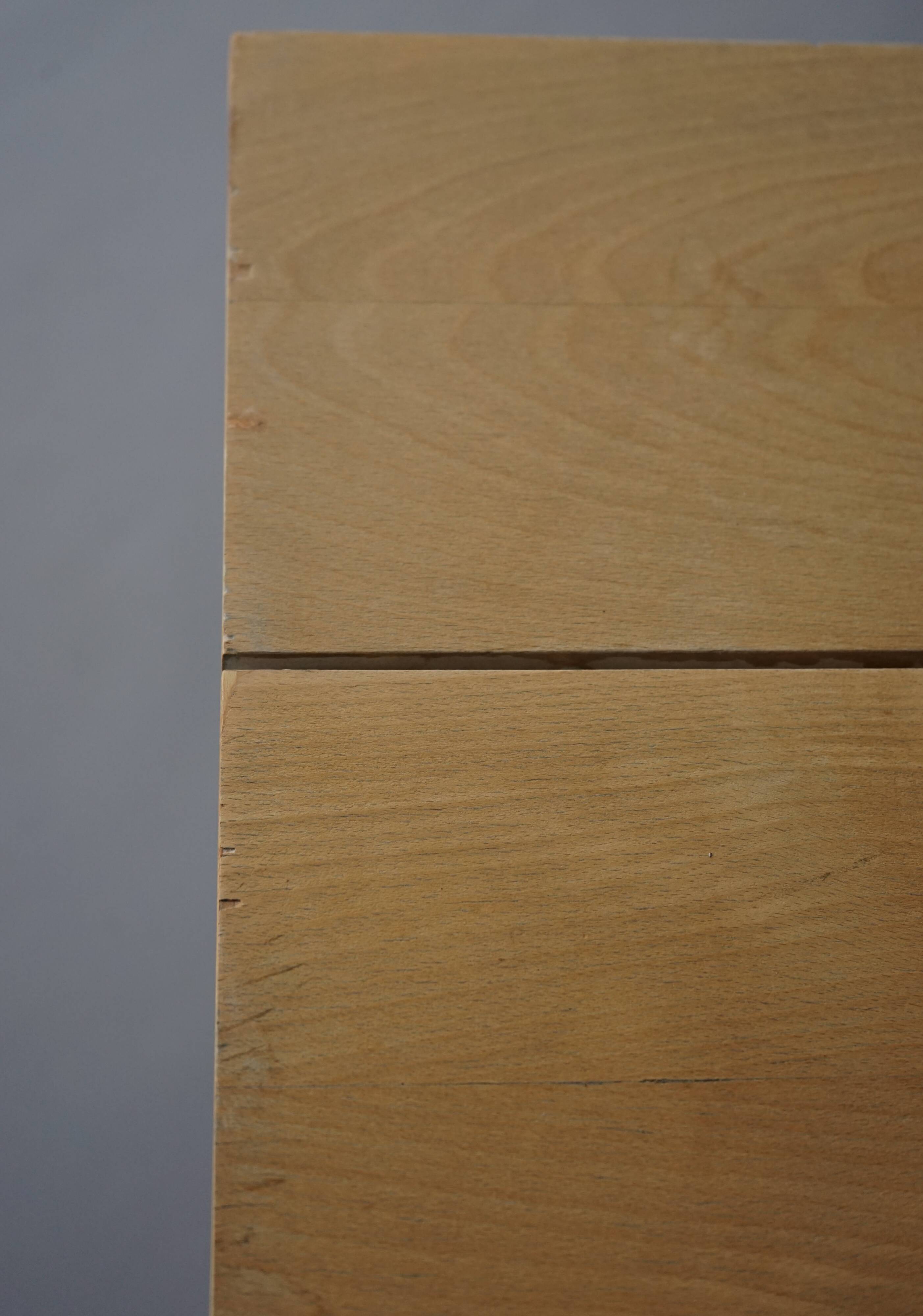 Rare 'Crate' dining table by Gerrit Rietveld for Cassina, 1980s