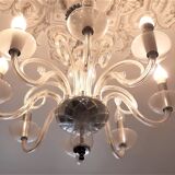 Murano 8-branch chandelier
