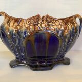 Old earthenware planter vase Belgium
